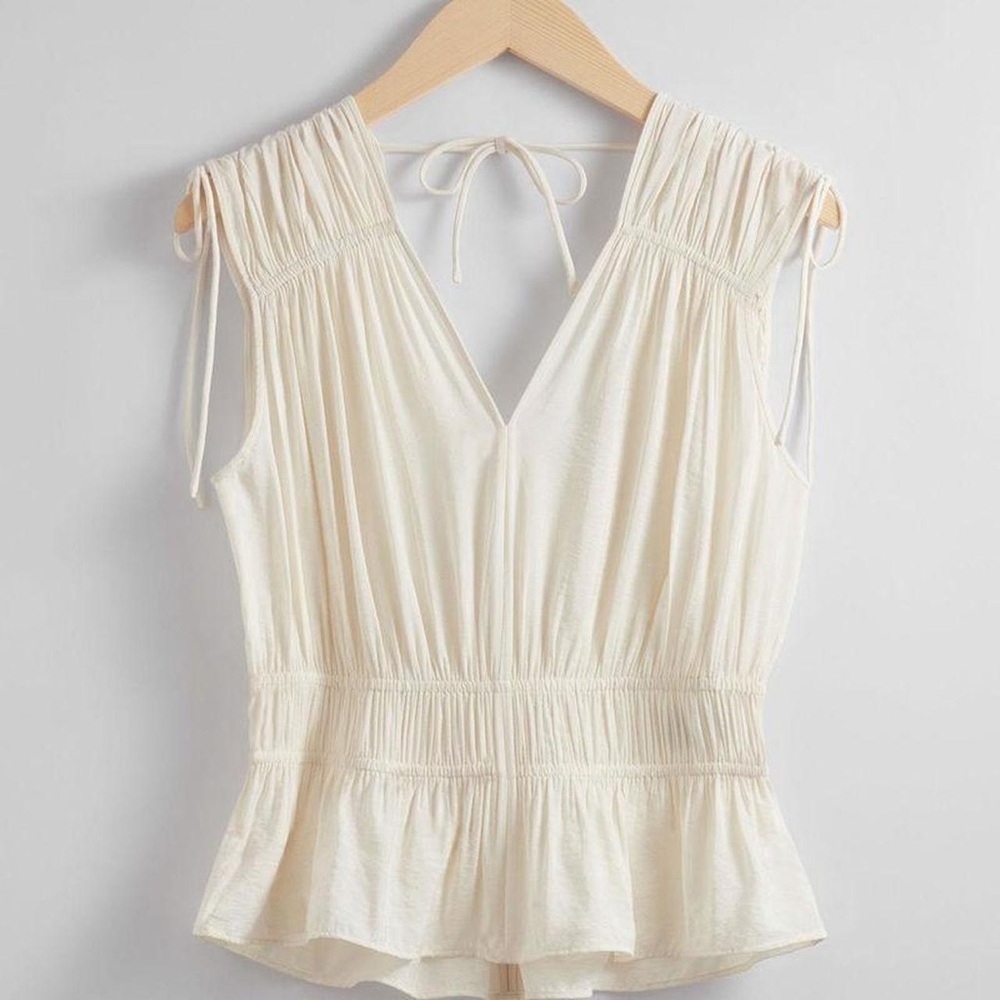 & Other Stories Cream Tank
